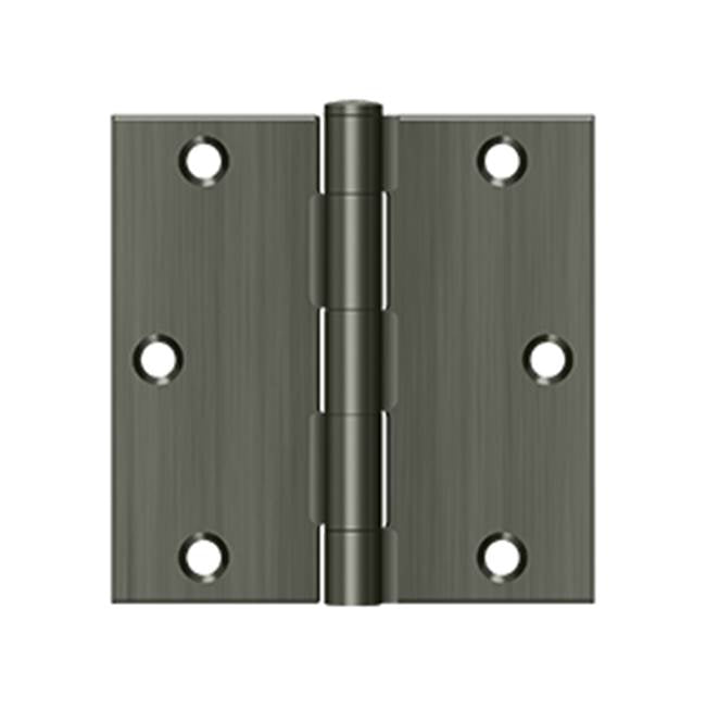 Deltana S35UR 3-1/2 x 3-1/2 Square Hinge
