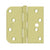 Deltana S44058TTLH 4 x 4 x 5/8 x SQ Hinge