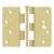 Deltana S44058TT 4 x 4 x 5/8 x SQ Hinge - Parent