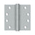 Deltana S44HD 4 x 4 Square Hinge, HD
