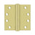 Deltana S44HD 4 x 4 Square Hinge, HD