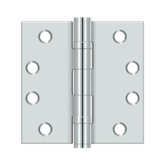 Deltana S44HDBB 4 x 4 Square Hinge, HD, Ball Bearings