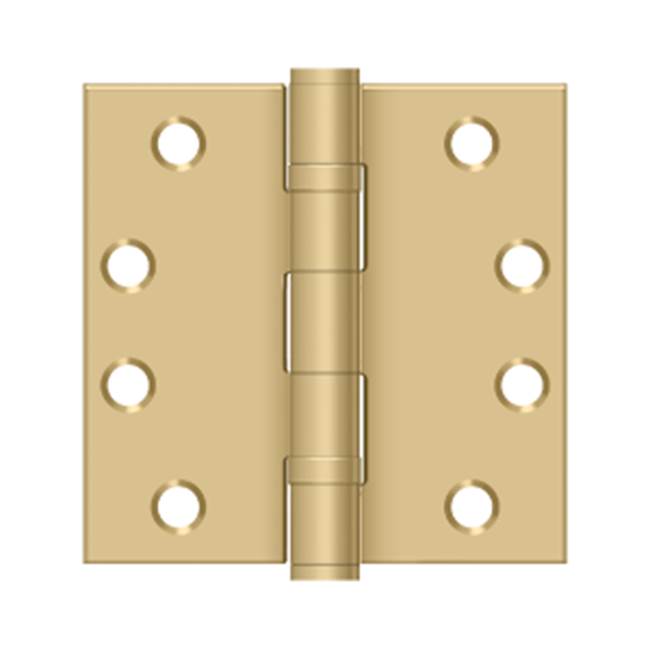 Deltana S44HDBB 4 x 4 Square Hinge, HD, Ball Bearings