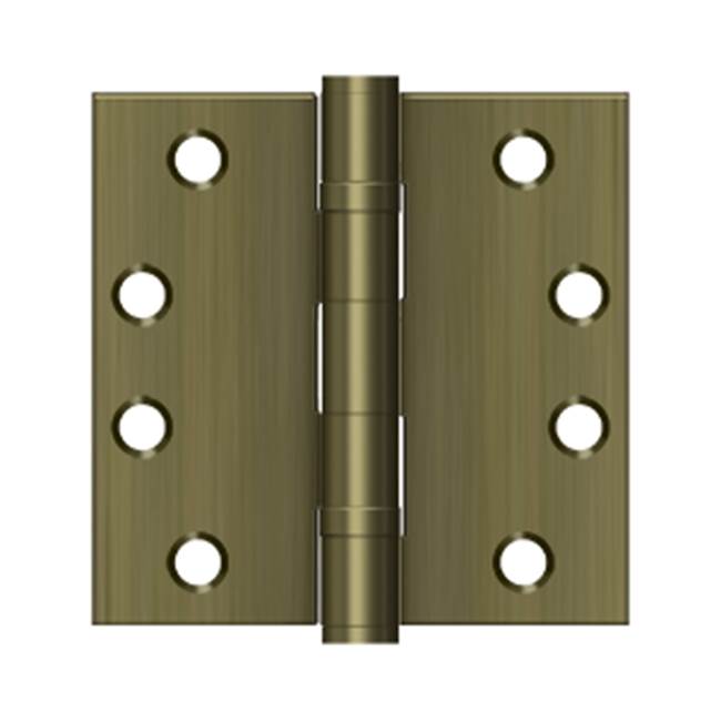 Deltana S44HDBB 4 x 4 Square Hinge, HD, Ball Bearings
