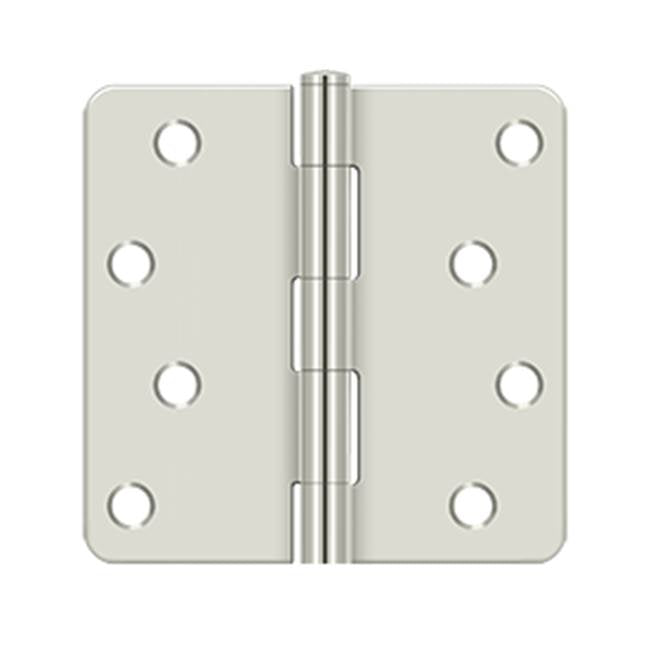 Deltana S44R4 4 x 4 x 1/4 Radius Hinge, Residential