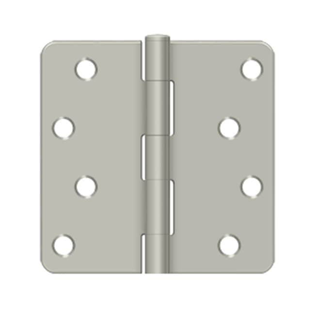 Deltana S44R4 4 x 4 x 1/4 Radius Hinge, Residential