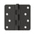 Deltana S44R4BB 4 x 4 x 1/4 Radius Hinge, Ball Bearings, Residential - Parent