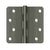 Deltana S44R4BB 4 x 4 x 1/4 Radius Hinge, Ball Bearings, Residential