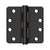 Deltana S44R4HD 4 x 4 x 1/4 Radius Hinge, HD - Parent