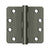 Deltana S44R4HD 4 x 4 x 1/4 Radius Hinge, HD