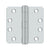 Deltana S44R4HD 4 x 4 x 1/4 Radius Hinge, HD