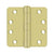 Deltana S44R4HD 4 x 4 x 1/4 Radius Hinge, HD