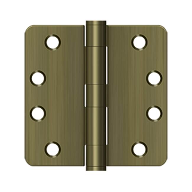 Deltana S44R4HD 4 x 4 x 1/4 Radius Hinge, HD