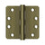 Deltana S44R4HD 4 x 4 x 1/4 Radius Hinge, HD