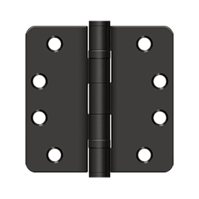 Deltana S44R4HDB 4 x 4 x 1/4 Radius Hinge, HD, Ball Bearings - Parent