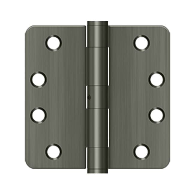 Deltana S44R4HDN 4 x 4 x 1/4 Radius Hinge, HD
