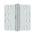 Deltana S44R4HDN 4 x 4 x 1/4 Radius Hinge, HD