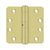 Deltana S44R4HDN 4 x 4 x 1/4 Radius Hinge, HD