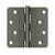 Deltana S44R4N 4 x 4 x 1/4 Radius Hinge, Residential