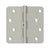 Deltana S44R4N 4 x 4 x 1/4 Radius Hinge, Residential