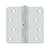 Deltana S44R4N 4 x 4 x 1/4 Radius Hinge, Residential