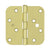 Deltana S44R54BMS 4 x 4 x 5/8 Radius Hinge, Bench Mark, Security - Parent