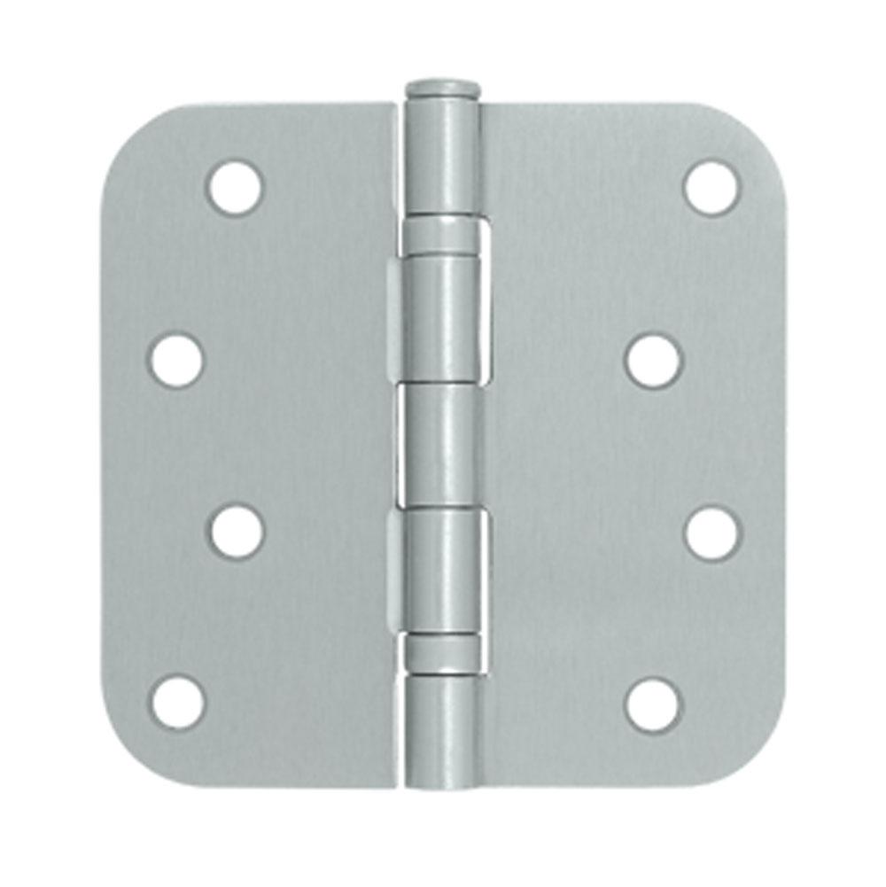Deltana S44R5BB 4 x 4 x 5/8 Radius Hinge, Ball Bearings