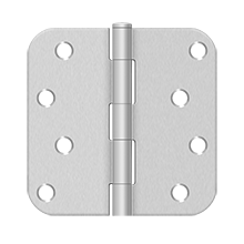 Deltana S44R5BKS 4x 4x 5/8 Radius Hinge - Parent