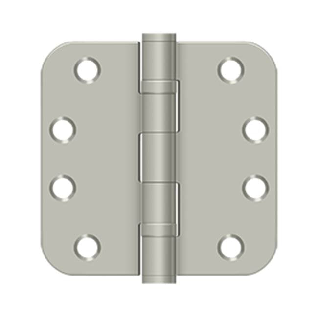 Deltana S44R5HDB 4x 4x 5/8 Radius Hinge, HD, Ball Bearings