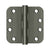 Deltana S44R5HDB 4x 4x 5/8 Radius Hinge, HD, Ball Bearings