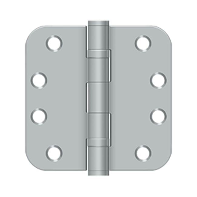 Deltana S44R5HDB 4x 4x 5/8 Radius Hinge, HD, Ball Bearings
