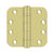 Deltana S44R5HDB 4x 4x 5/8 Radius Hinge, HD, Ball Bearings