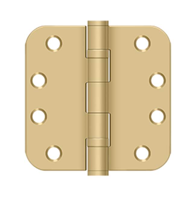 Deltana S44R5HDB 4x 4x 5/8 Radius Hinge, HD, Ball Bearings