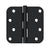 Deltana S44R5N 4x 4x 5/8 Radius Hinge
