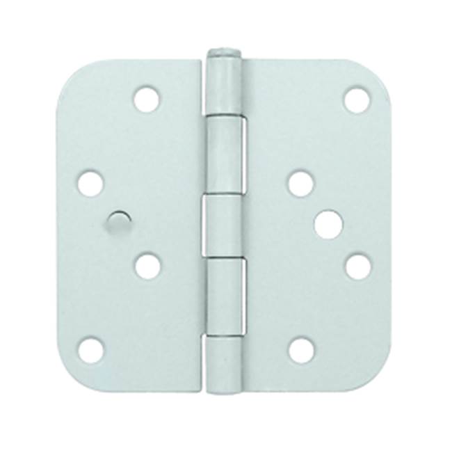 Deltana S44R54BMS 4 x 4 x 5/8 Radius Hinge, Bench Mark, Security
