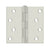 Deltana S44UR 4 x 4 Square Hinge