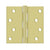 Deltana S44UR 4 x 4 Square Hinge