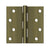 Deltana S44UR 4 x 4 Square Hinge