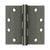 Deltana S45U 4-1/2 x 4-1/2 Square Hinges, HD