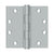 Deltana S45U 4-1/2 x 4-1/2 Square Hinges, HD