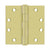 Deltana S45U 4-1/2 x 4-1/2 Square Hinges, HD