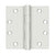 Deltana S45U 4-1/2 x 4-1/2 Square Hinges, HD