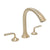 Huntington Brass S73821 Joy Three Piece Roman Tub Filler Faucet