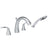 Huntington Brass S74200 Trend Four Piece Roman Tub Filler Faucet - Parent