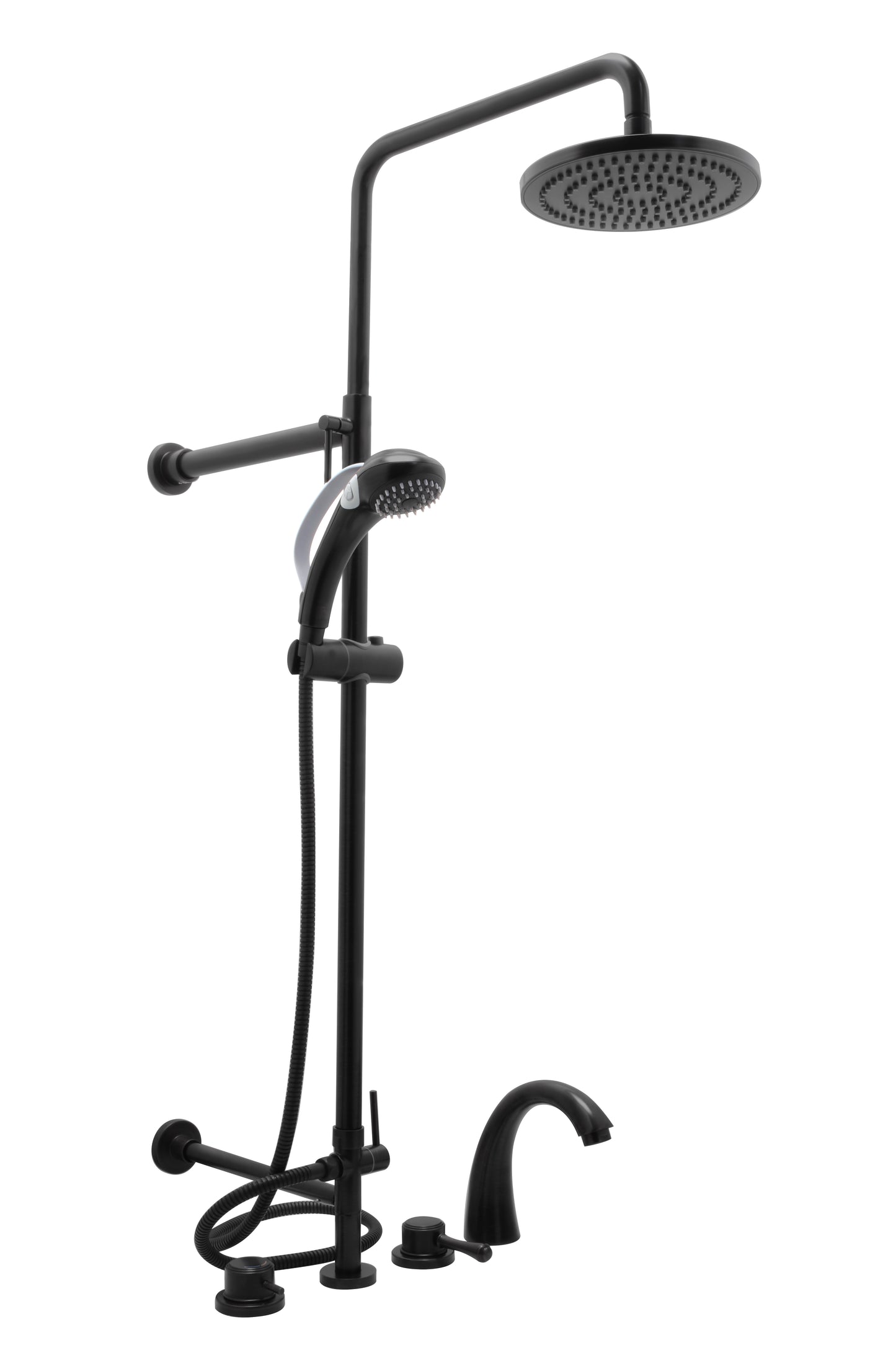 Huntington Brass S74248-7 Thermostatic Tub Filler With Shower