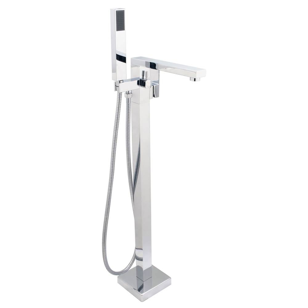 Huntington Brass S78805 Free Standing Roman Tub Filler With Hand Shower - Parent