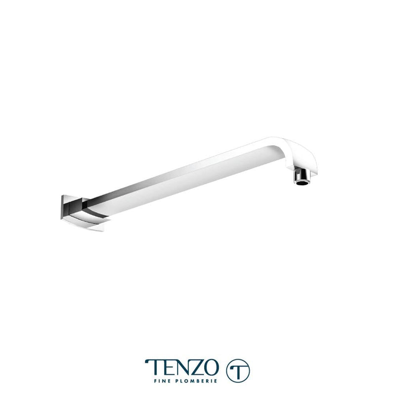 Tenzo SA-502-CR Shower Arm Wall Mount 40CM Brass Chrome