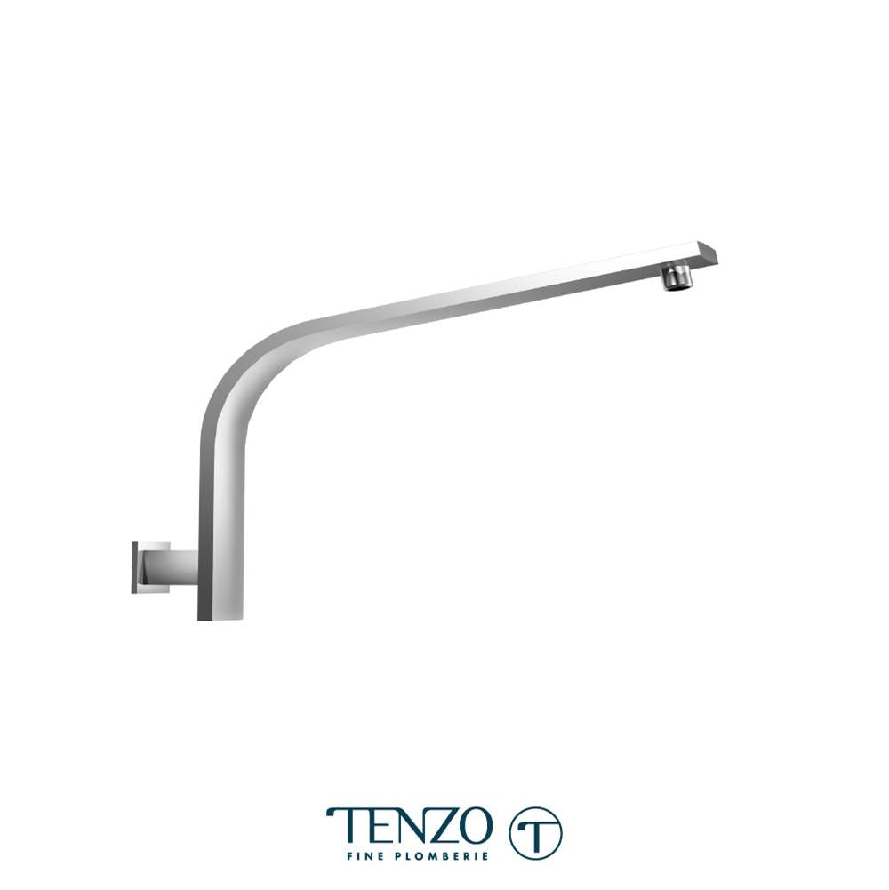 Tenzo SA-504-CR Shower Arm Wall Mount 43CM [17In] Brass Chrome