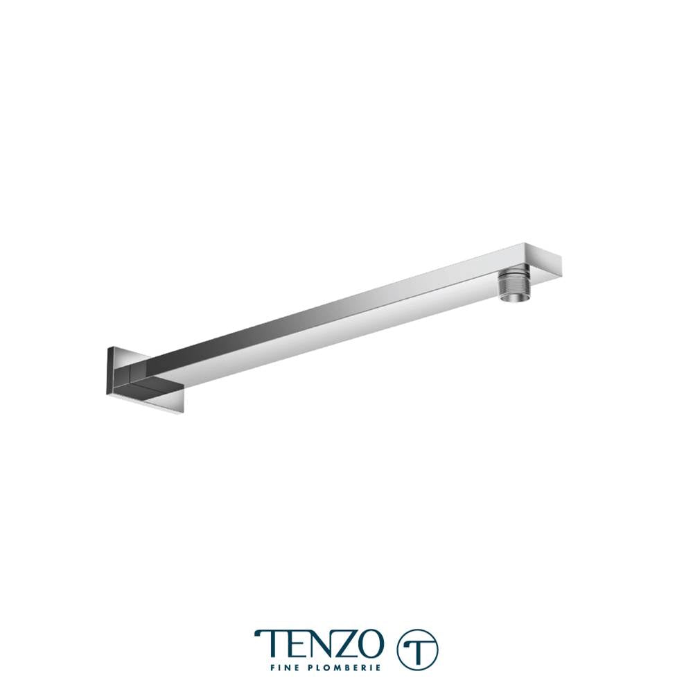 Tenzo SA-602-CR Shower Arm Wall Mount 38CM [15In] Brass Chrome