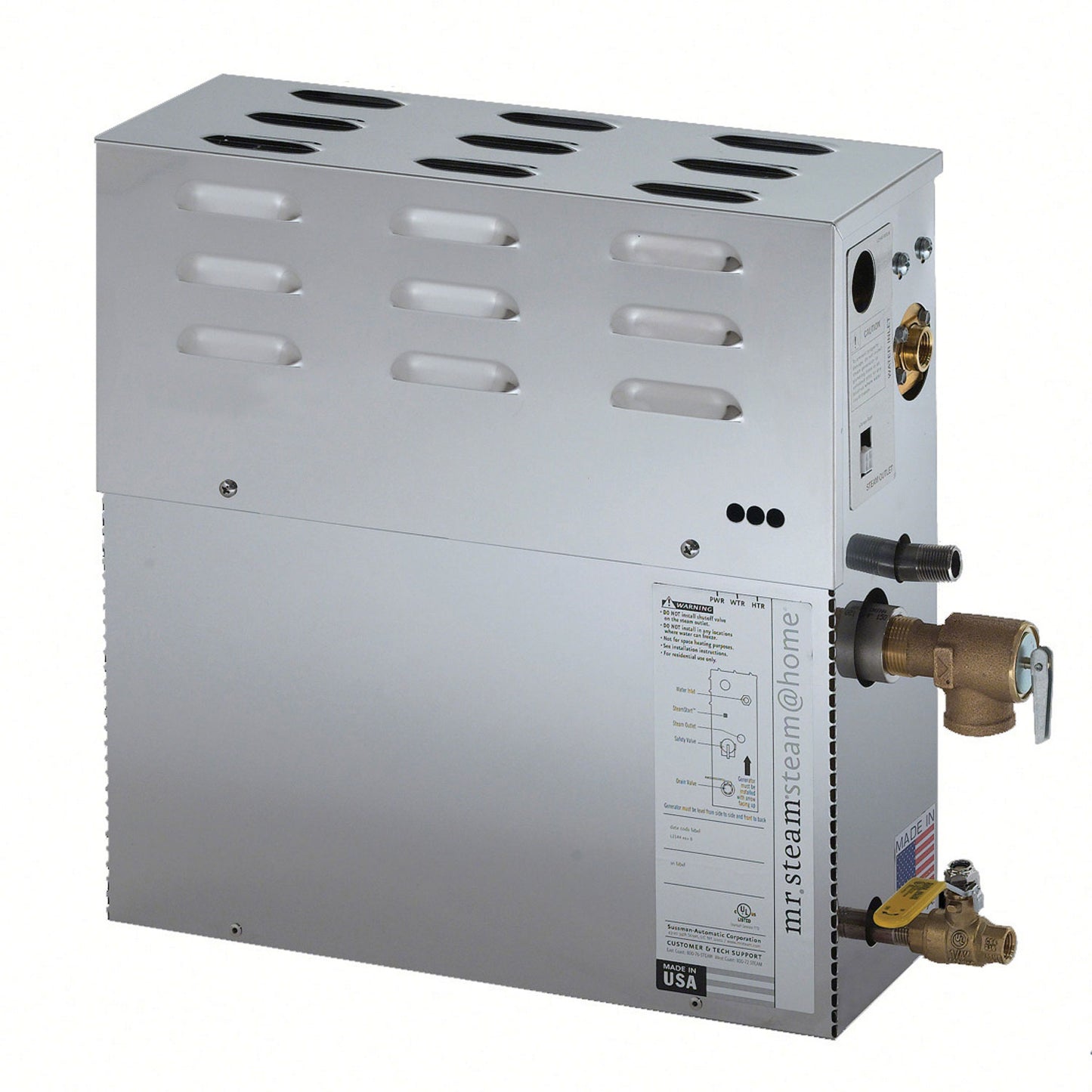 Mr. Steam SAH3000R2401 Steam@Home 3 kW (3000 W) Steam Shower Generator of 240 Volt & 1-Phase